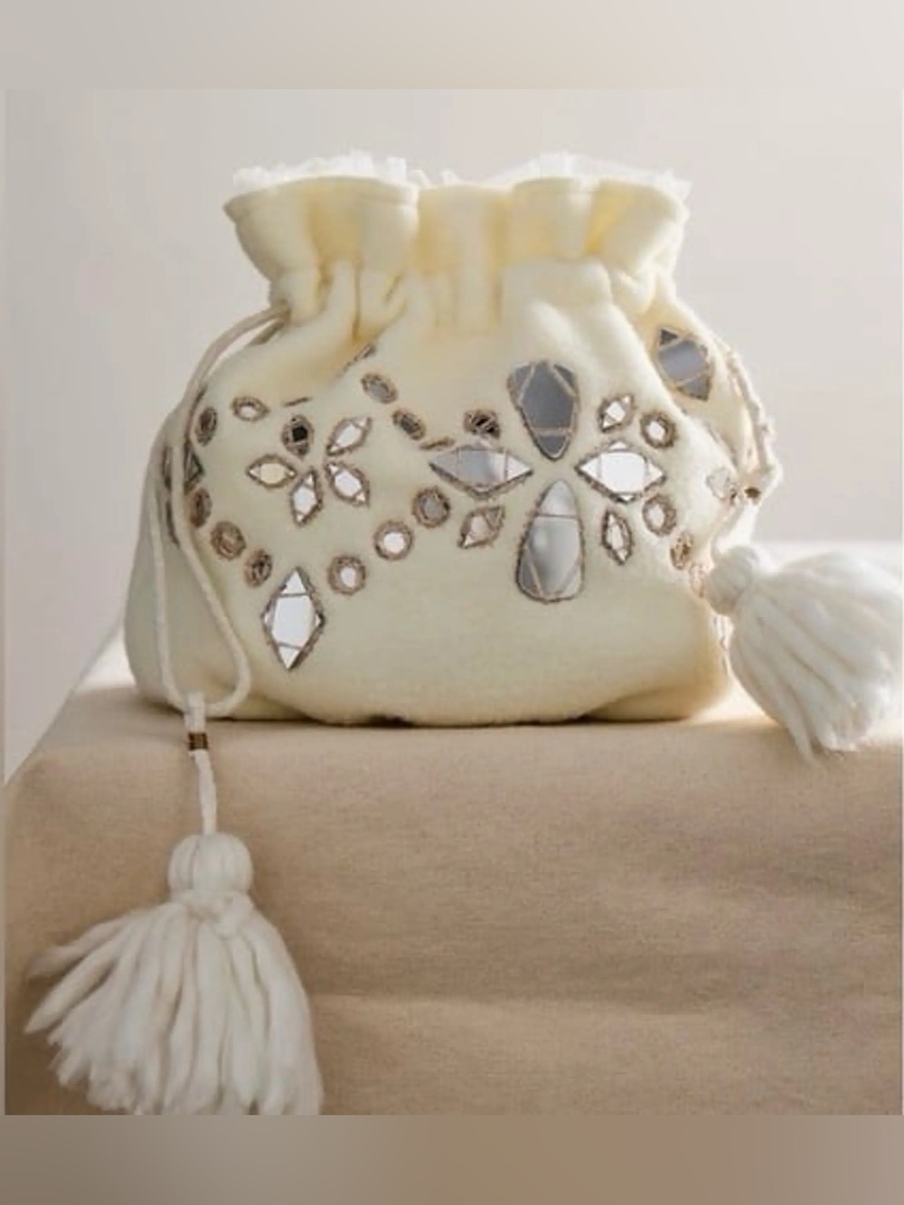 Free People Seasons Sparkle Mini Gift Sack